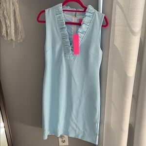 Lilly Pulitzer Succulent Blue Tisbury Shift Dress